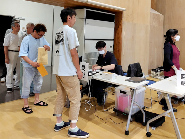 北海道西支部・北海道中央支部　合同開催 「集団健診」