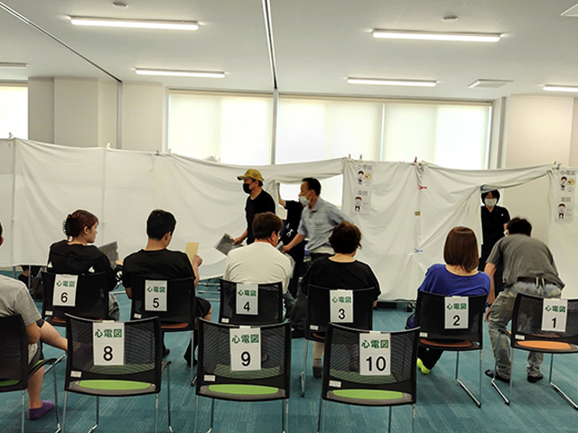 北海道西支部・北海道中央支部　合同開催 「集団健診」